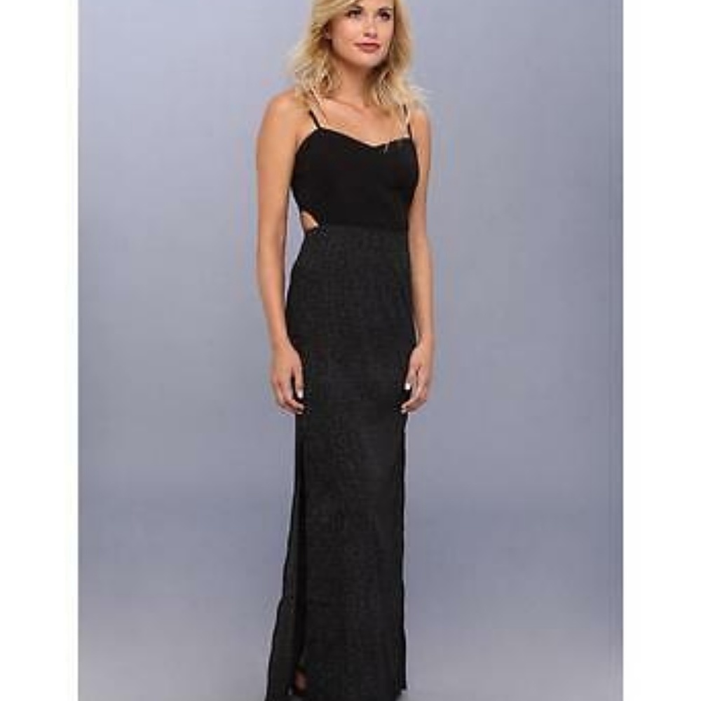 Black and Gray Hurley dress